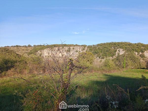 Terrain à bâtir 1317 m² à Vogüé 07200