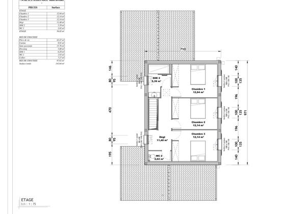 Maison
                                                                                                                                                                                                                                                                                                                        5 pièce(s)                                                                                                                                                                                                          4 chambre(s)                                                                                                                                                                                                          143.64  m²