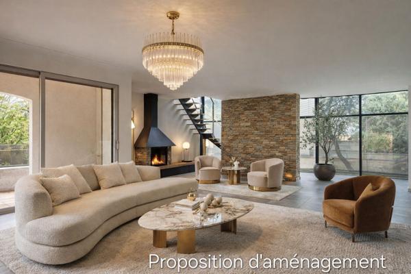 Villa d'architecte de 310 m² avec logement indépendant - Balaruc -les- bains