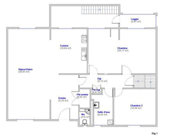 Maison
         5 pièces
        - 113 m² 237 000 € *