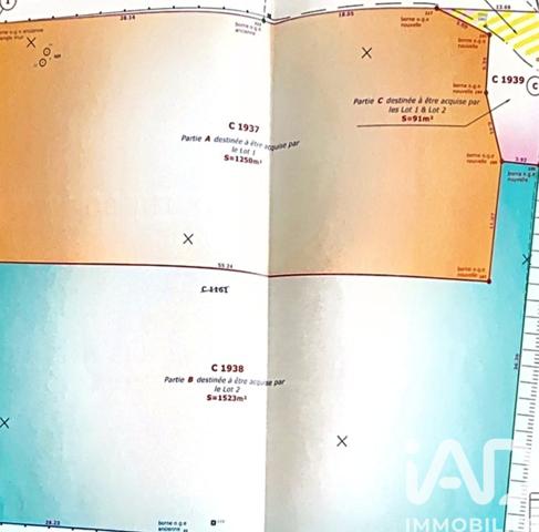 Terrain à vendre 1 250 m² Beauzac