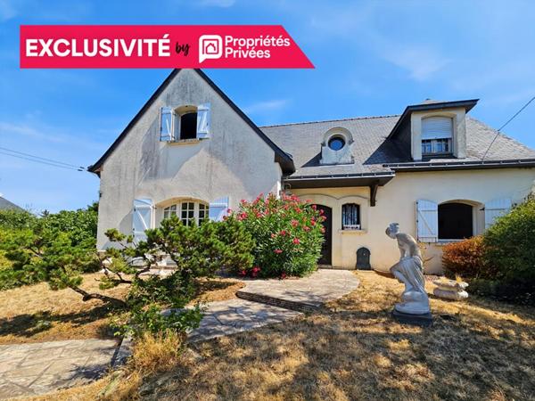 Maison familiale avec un parc arboré de plus de 4 000 m² à seulement 3 km du centre historique d'Angers