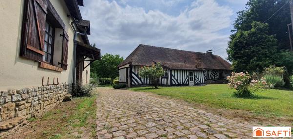 Charmante propriété historique - longère 161m2 + maison 195m2 à 5 minutes de la plage