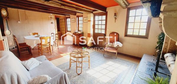 Charmante propriété historique - longère 161m2 + maison 195m2 à 5 minutes de la plage