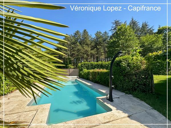 Pont du Casse, belle maison familiale de 159 m² offrant confort, luminosité et calme avec jardin et piscine