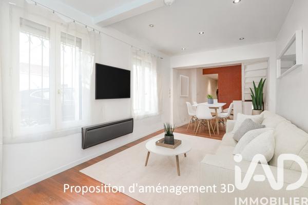 Maison à vendre 3 pièces 57 m² Maisons-Alfort