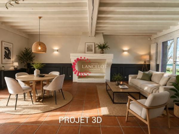 Maison familiale de 180 m² avec 5 chambres sur terrain de 1591m²