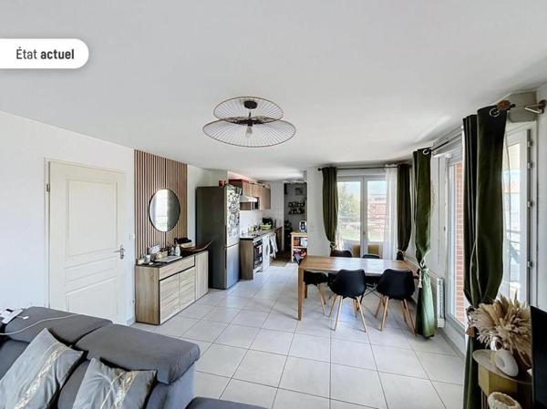 Appartement 222 285 € Toulouse 3 p 58 m² DPE D