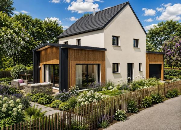 Terrain + Maison à vendre 5 pièces - 141 m²