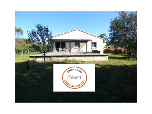 07140 : Villa de 145m2 proche centre des Vans à pied