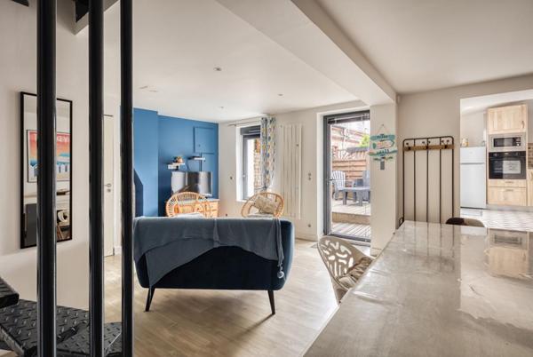 Yportaise avec plage et commerces à pied/aucun travaux/meublé/terrasse
