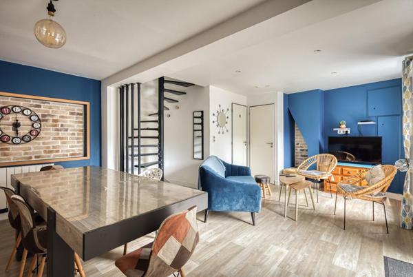 Yportaise avec plage et commerces à pied/aucun travaux/meublé/terrasse