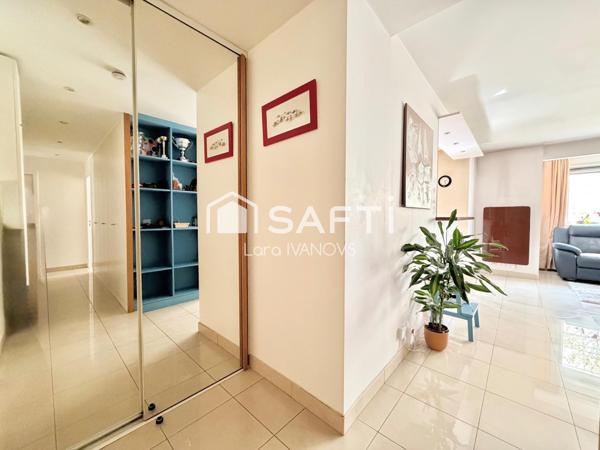 Appartement 4 pièces avec loggia, double box et cave