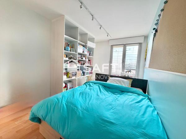 Appartement 4 pièces avec loggia, double box et cave