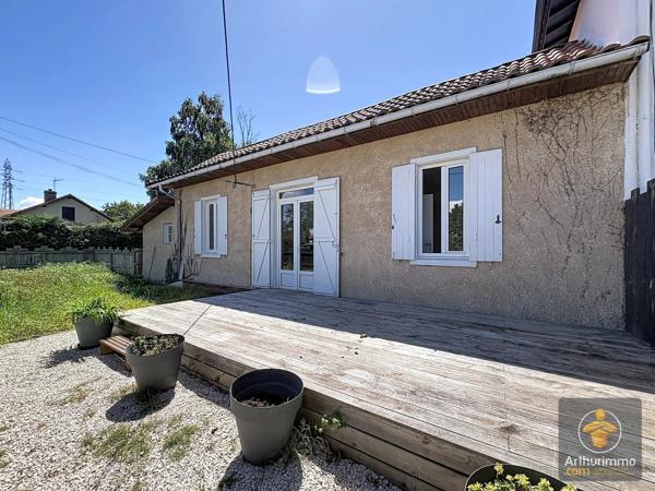 Vente                                                      Maison
                        
                     2 pièces                      46 m2                     à Mimizan