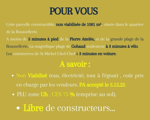 Terrain à bâtir – permis d’aménager accordé
