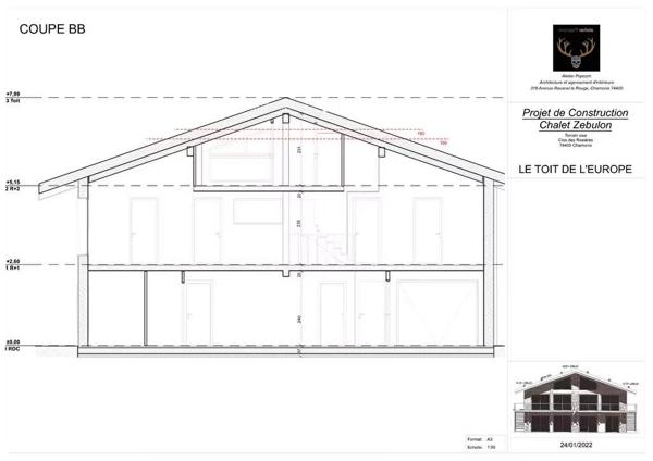 Chalet Chamonix Mont Blanc 6 pièce(s) 201 m2