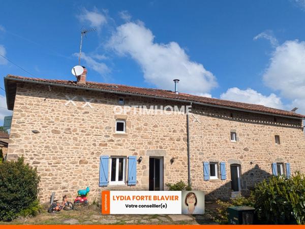 MAISON EN PIERRE AVEC FORT POTENTIEL - 173m² - 3CHAMBRES + 2 MEZZANINES