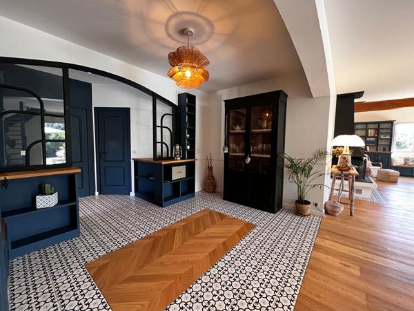 Maison contemporaine à vendre Saint Gein 20min de Mont de Marsan piscine garage