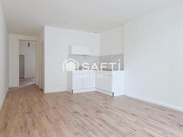 Idéal investisseur ! T2 rénové à Lille-Moulins, 37m², proche centre et universités, forte demande locative, rentabilité assurée .