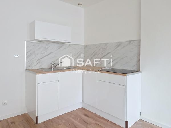 Idéal investisseur ! T2 rénové à Lille-Moulins, 37m², proche centre et universités, forte demande locative, rentabilité assurée .