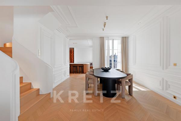 Paris 16ᵉ- Appartement d'exception avec terrasse et vue Tour Eiffel