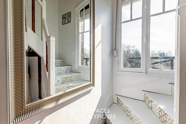 Maison de ville rénovée avec jardin, centre ville à pied