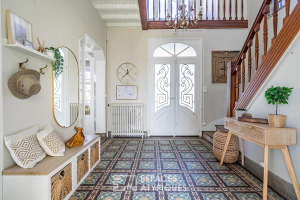 Maison de ville rénovée avec jardin, centre ville à pied