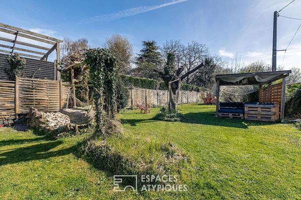 Maison de ville rénovée avec jardin, centre ville à pied