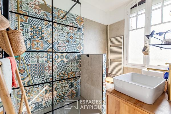 Maison de ville rénovée avec jardin, centre ville à pied