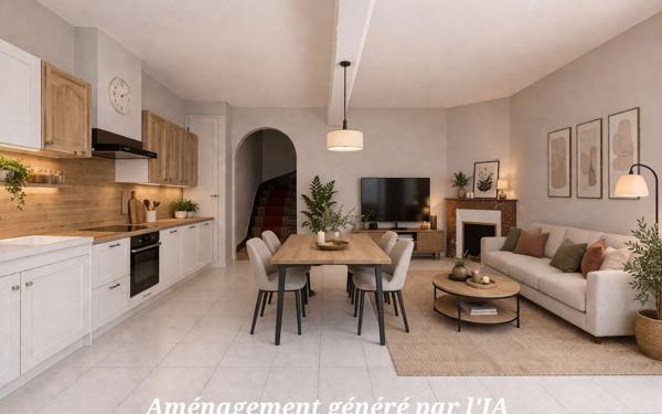 Maison à vendre    3 pièces • 78,25 m2 Saint-Victurnien