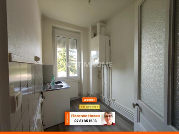 À louer – Appartement T2/T3 en centre-ville de Gueugnon