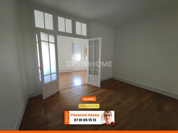 À louer – Appartement T2/T3 en centre-ville de Gueugnon