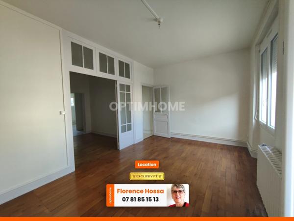 À louer – Appartement T2/T3 en centre-ville de Gueugnon