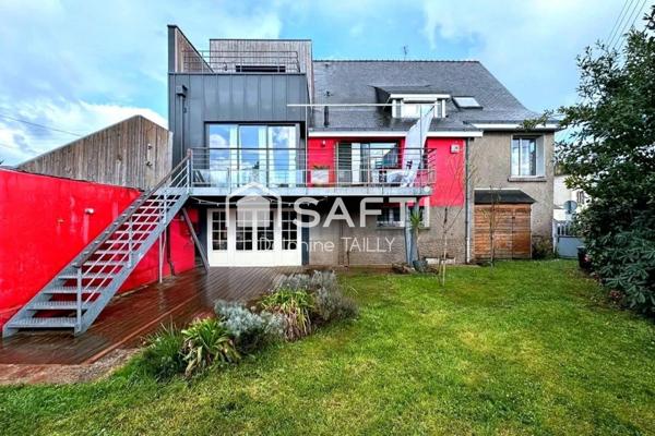 Maison familiale rénovée jardin terrasses garage