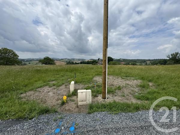 Terrain à vendre  1453 m 2   LABESSIERE CANDEIL  - 81