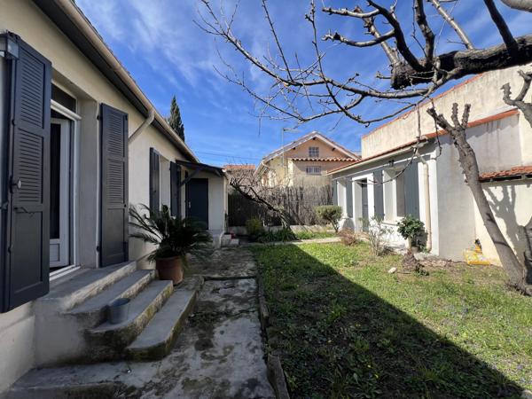 Marseille (13012) VENTE JOLIE MAISON PLAIN PIED JARDIN PARKING PRIVATIF AU CALME SAINT JULIEN 13012 MARSEILLE