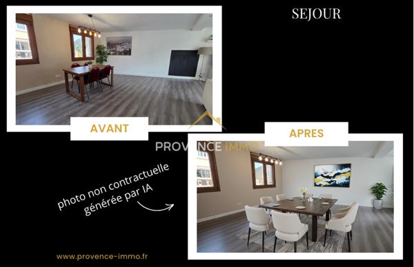 Digne-les-Bains (04000) Nouvelle exclusivité à Digne-les-Bains – Un appartement T4 de 101 m2 rare et remarquable !