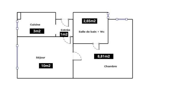 Appartement 2 pièces de 25 m² à Les Pavillons-sous-Bois (93320)