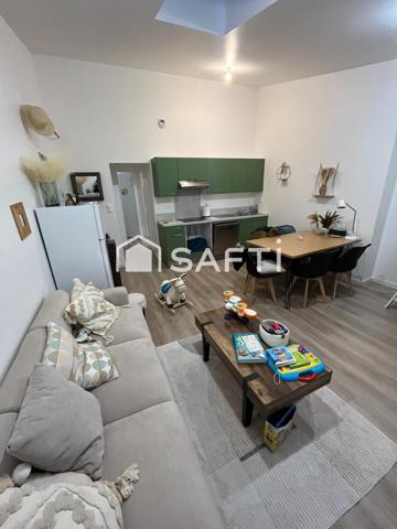 Appartement 3 pièces allie confort et praticité .