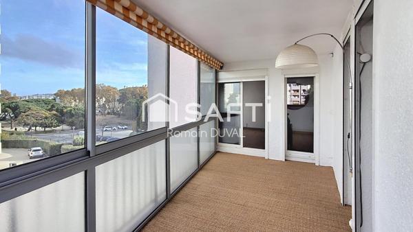 Appartement T3 lumineux avec terrasse dans résidence fermée et soignée