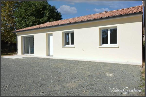 saint médard de Guizières maison neuve 3 chambres