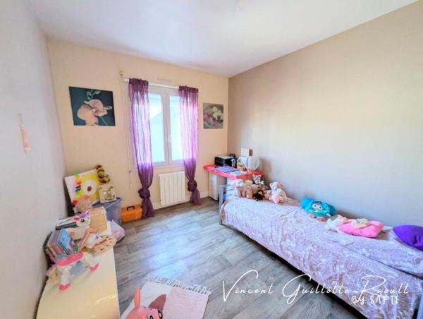 Appartement T3 57m² avec locataire en place-garage-jardin120m²