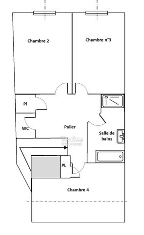Appartement spacieux avec jardin et garage Chalonnes-sur-Loire (49290)