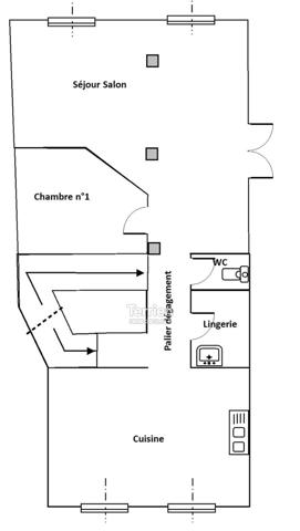Appartement spacieux avec jardin et garage Chalonnes-sur-Loire (49290)