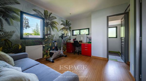Quimper Cuzon - Maison contemporaine familiale avec jardin et sous-sol
