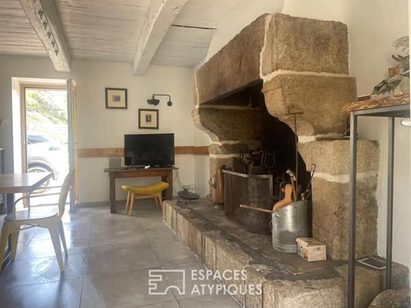 Esptrit Buccolique, corps de ferme rénové, 230m², proximité mer, 7 chambres, sauna .