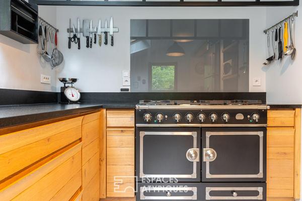 Esptrit Buccolique, corps de ferme rénové, 230m², proximité mer, 7 chambres, sauna .