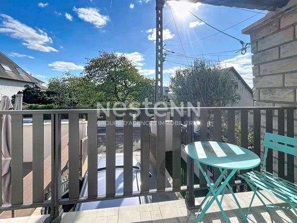 EXCLUSIVITE : Maison à vendre Morangis  MAISON INDIVIDUELLE 105 m², 3 chambres + combles aménagés en 2 pièces, sous-sol total, jardin 375 m². 370.000€ FAI