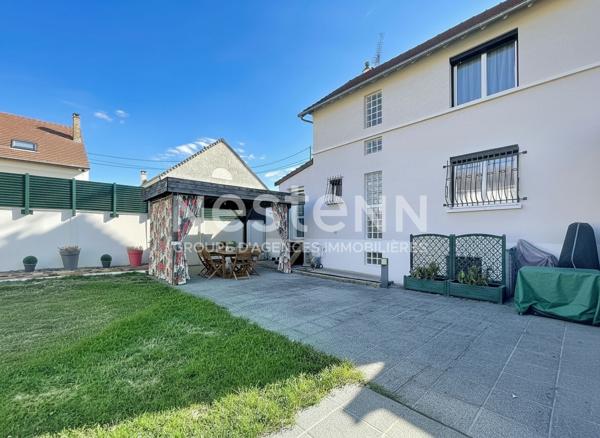 EXCLUSIVITE : Maison à vendre Morangis  MAISON INDIVIDUELLE 105 m², 3 chambres + combles aménagés en 2 pièces, sous-sol total, jardin 375 m². 370.000€ FAI